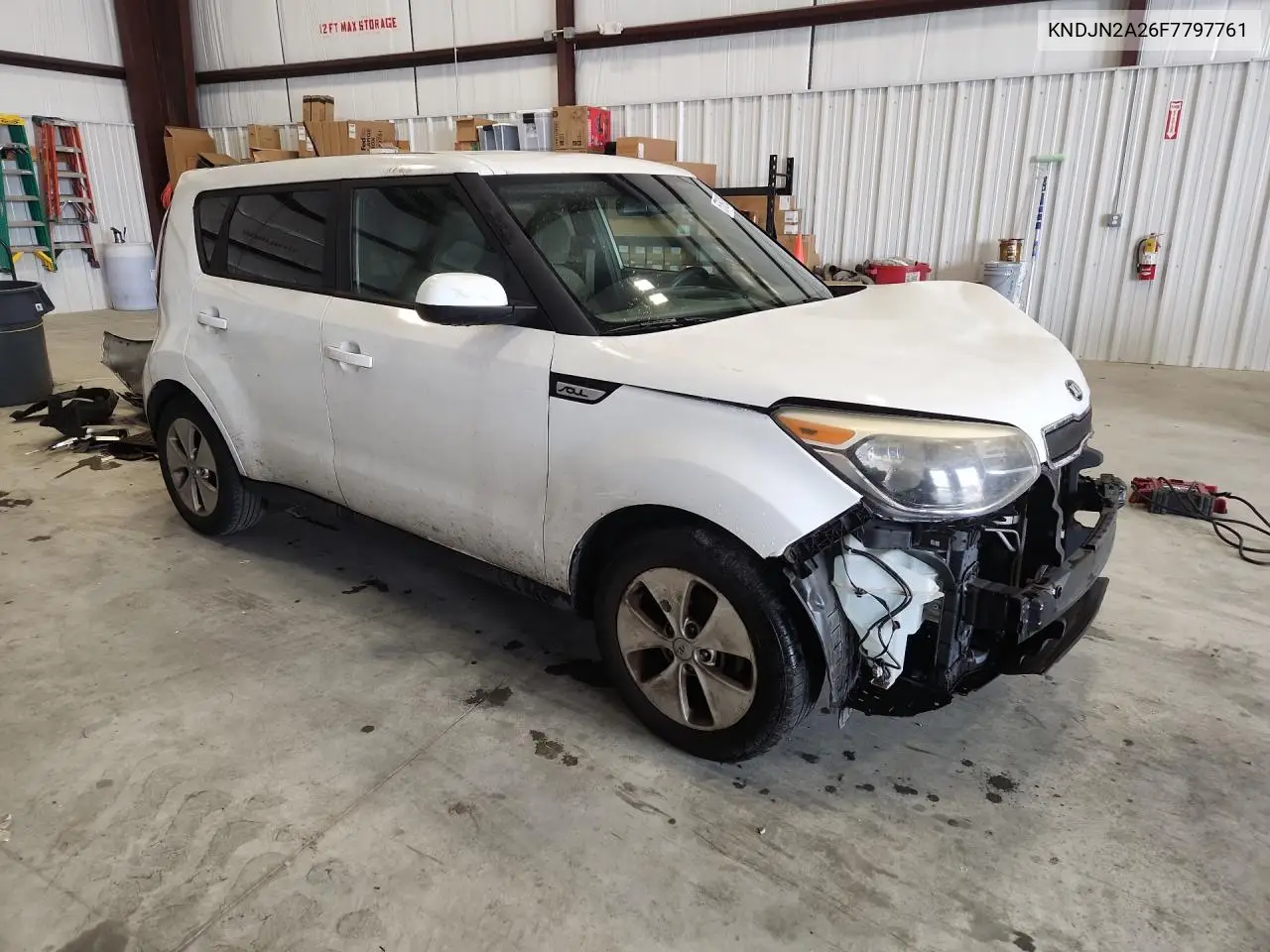 2015 Kia Soul Base VIN: KNDJN2A26F7797761 Lot: 57691286