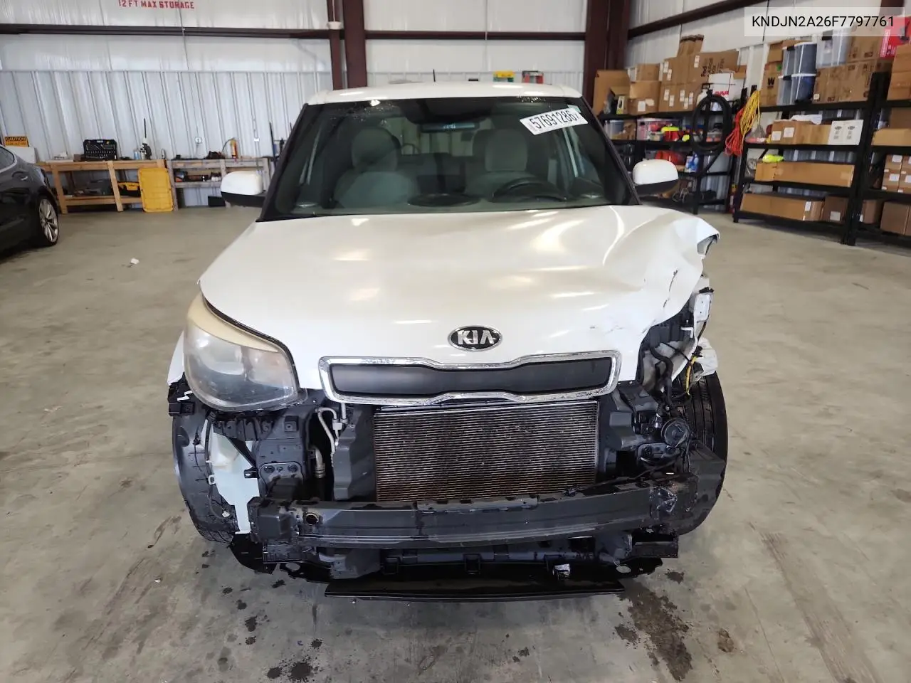 2015 Kia Soul Base VIN: KNDJN2A26F7797761 Lot: 57691286