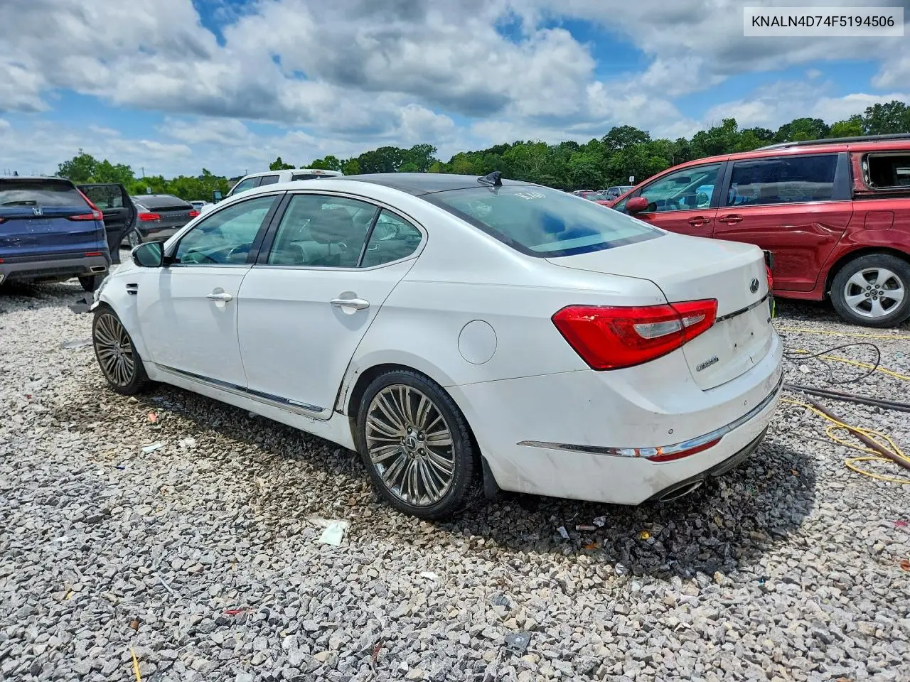 2015 Kia Cadenza Limited VIN: KNALN4D74F5194506 Lot: 58129866