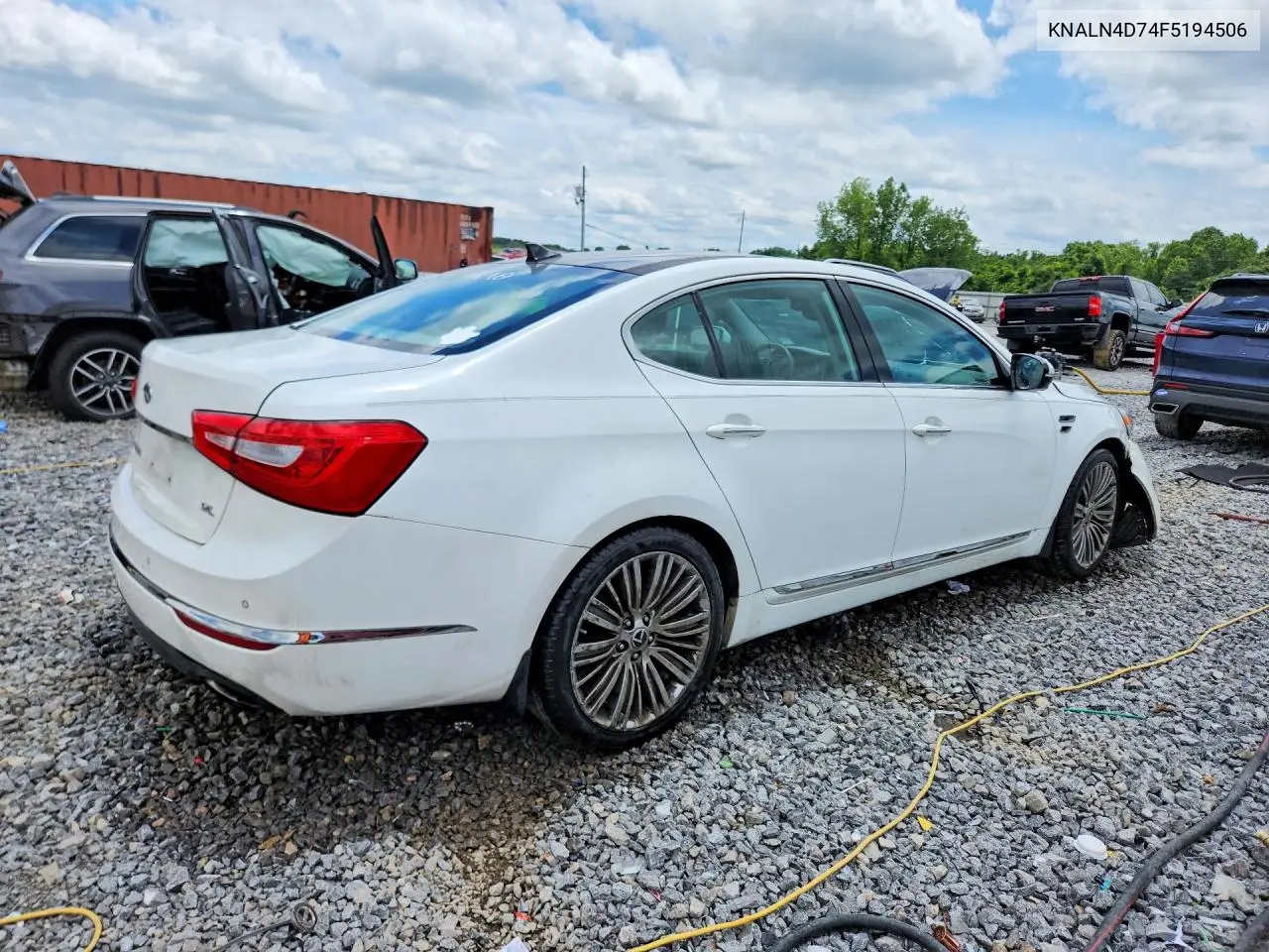 2015 Kia Cadenza Limited VIN: KNALN4D74F5194506 Lot: 58129866
