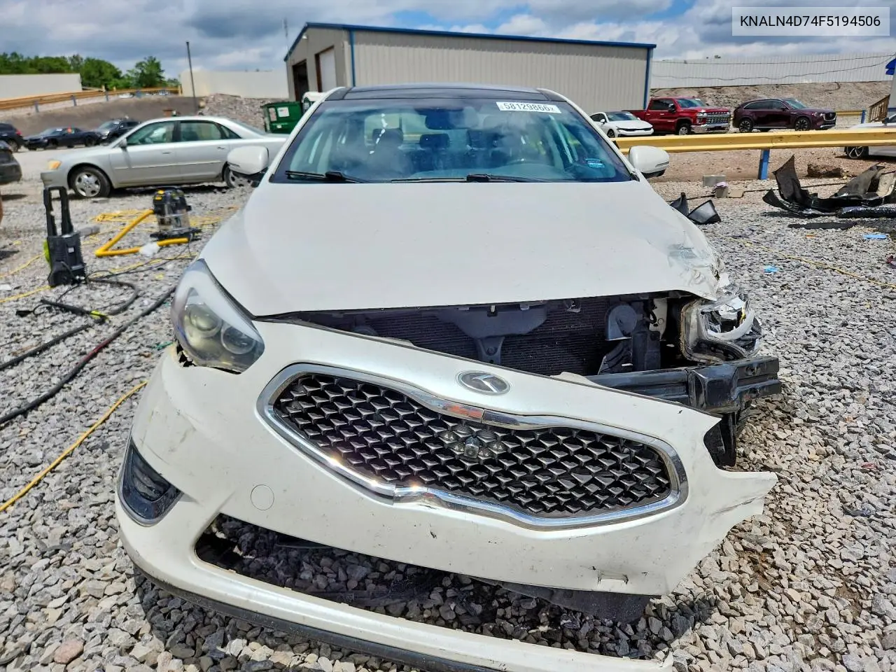 2015 Kia Cadenza Limited VIN: KNALN4D74F5194506 Lot: 58129866