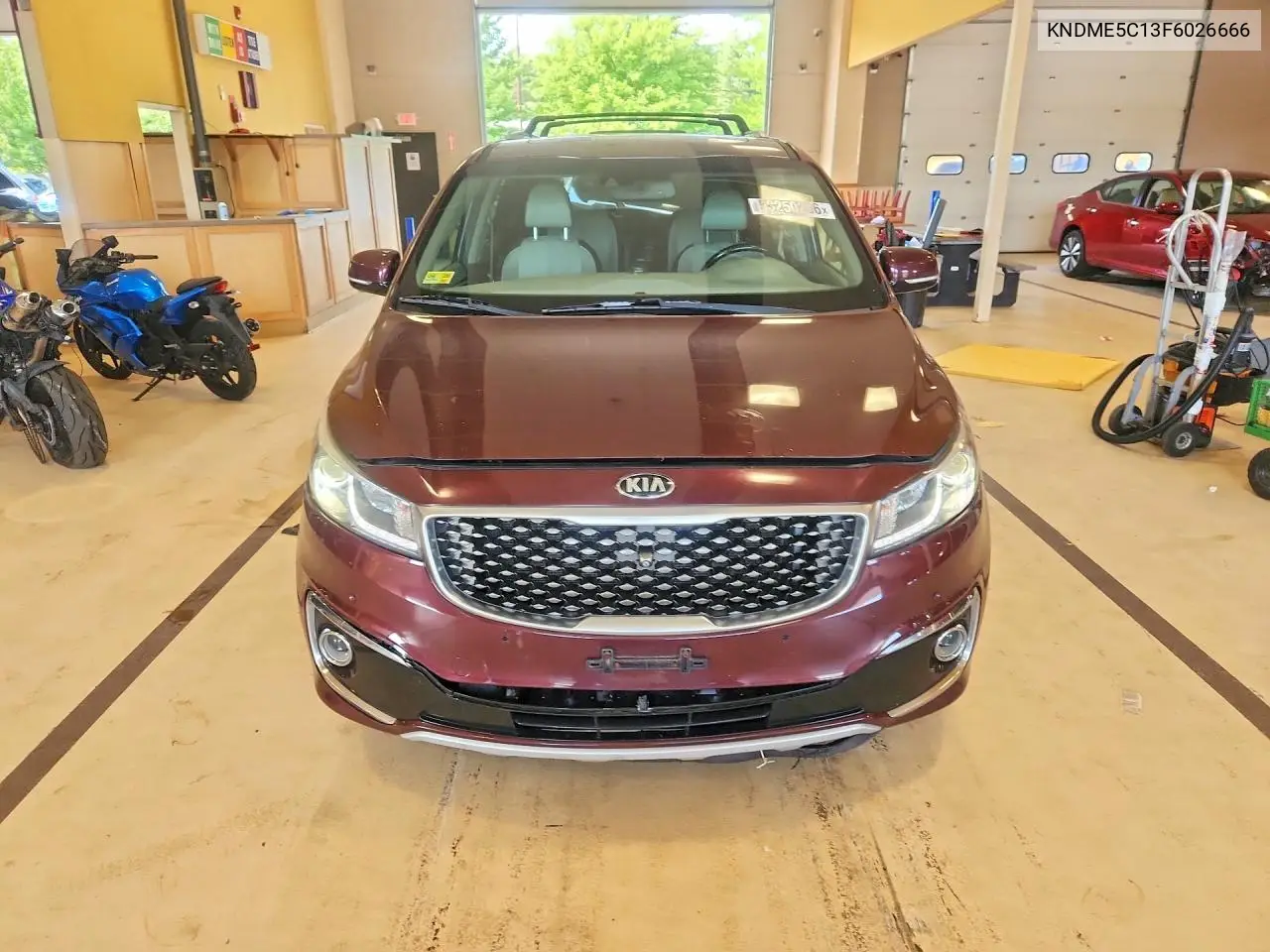 2015 Kia Sedona Sxl VIN: KNDME5C13F6026666 Lot: 58250266