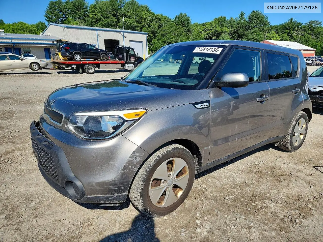 2015 Kia Soul Base VIN: KNDJN2A20F7179125 Lot: 58410136