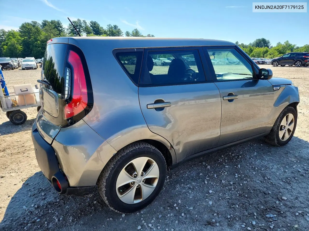 2015 Kia Soul Base VIN: KNDJN2A20F7179125 Lot: 58410136