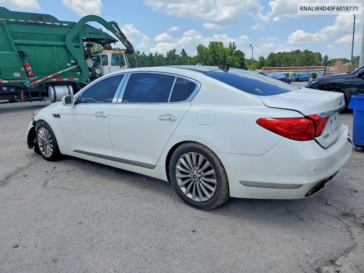 2015 Kia K900 Luxury VIN: KNALW4D43F6018771 Lot: 58655026