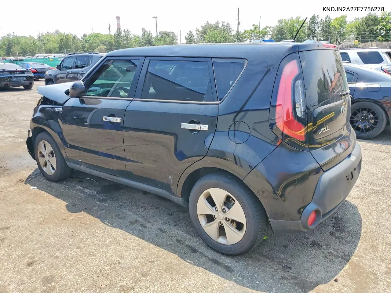 2015 Kia Soul Base VIN: KNDJN2A27F7756278 Lot: 58946746
