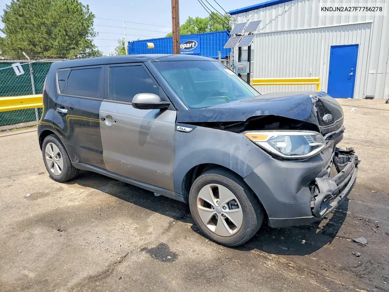 2015 Kia Soul Base VIN: KNDJN2A27F7756278 Lot: 58946746