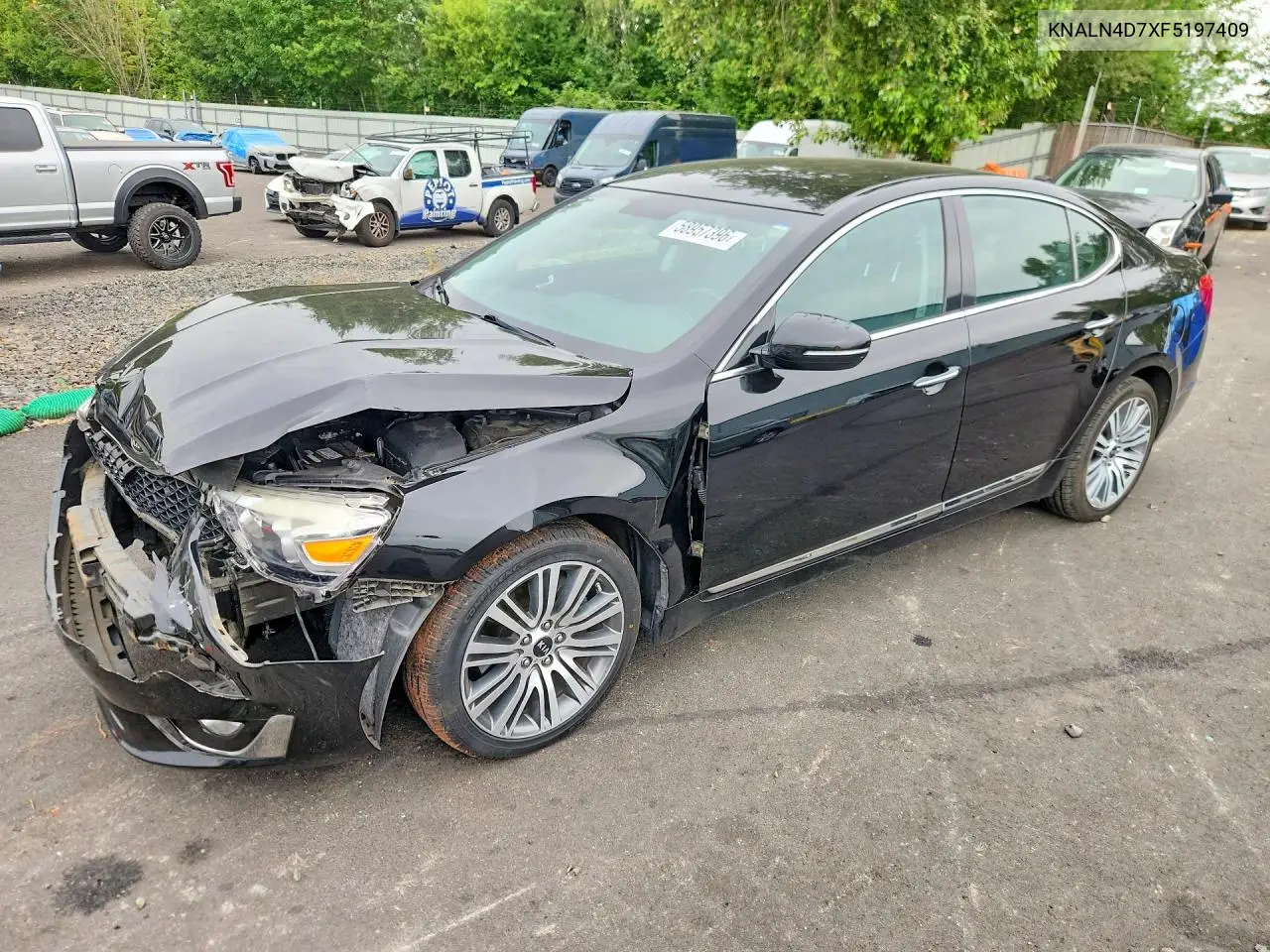 2015 Kia Cadenza Premium VIN: KNALN4D7XF5197409 Lot: 58957396