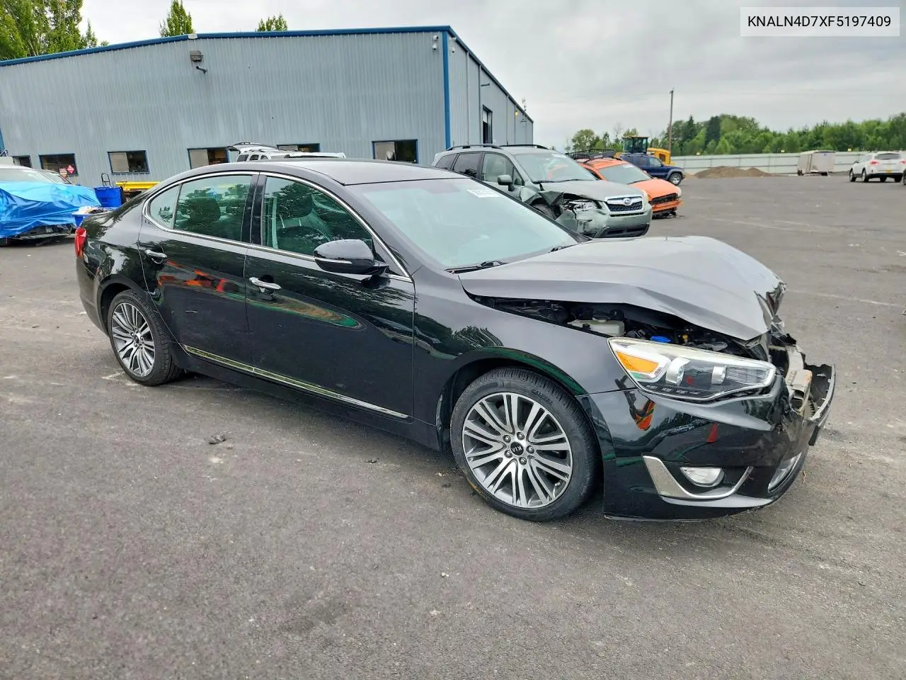 2015 Kia Cadenza Premium VIN: KNALN4D7XF5197409 Lot: 58957396