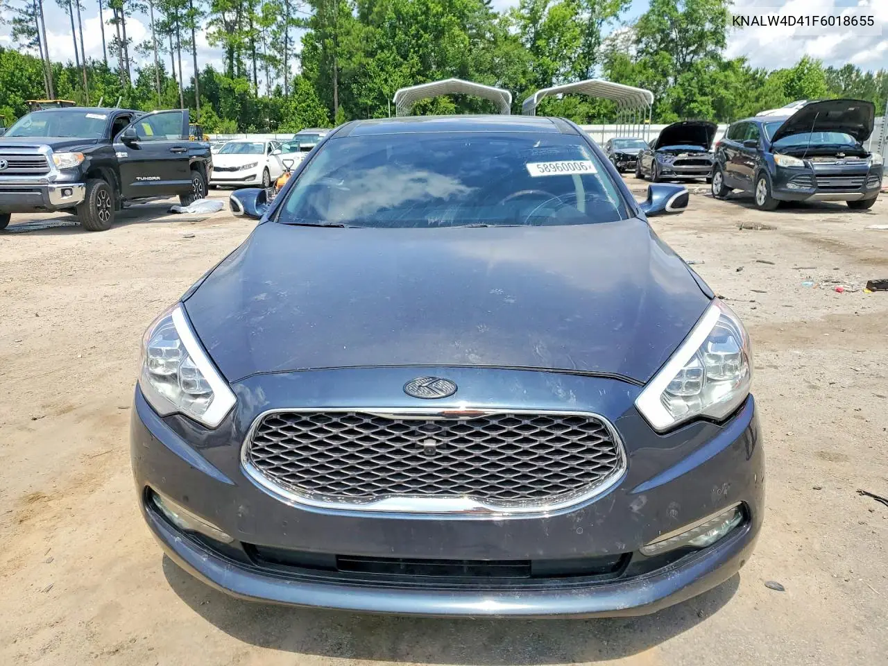 2015 Kia K900 Luxury VIN: KNALW4D41F6018655 Lot: 58960006