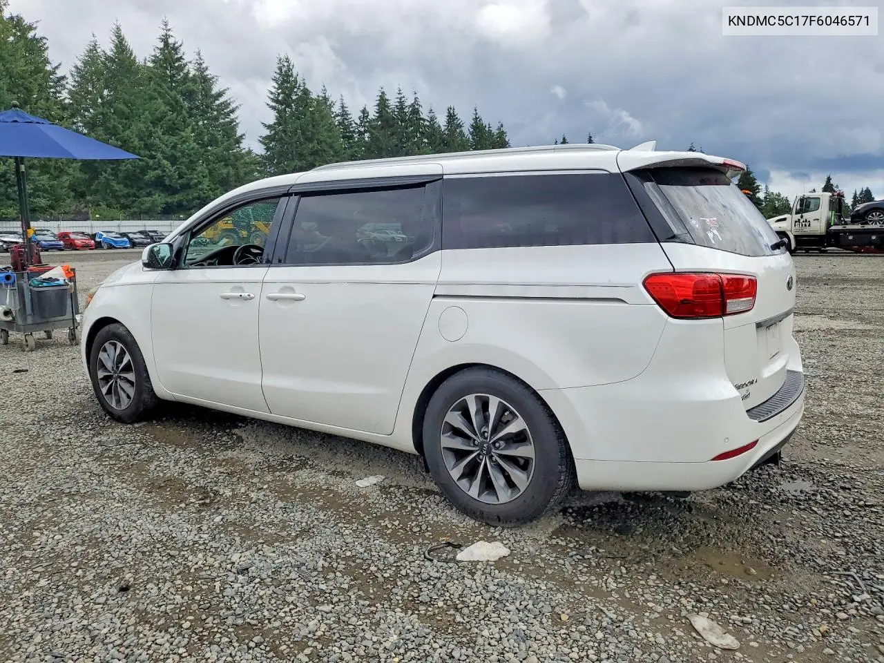 2015 Kia Sedona Sx VIN: KNDMC5C17F6046571 Lot: 59142546
