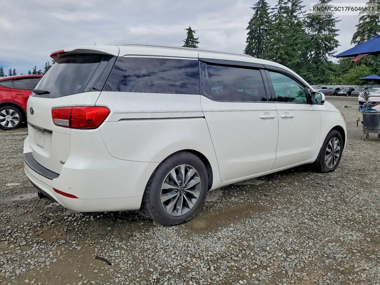 2015 Kia Sedona Sx VIN: KNDMC5C17F6046571 Lot: 59142546