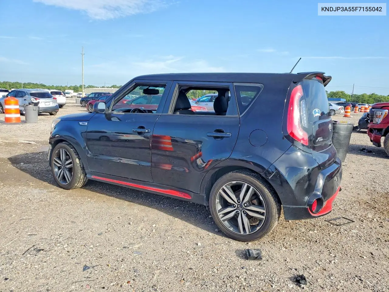 2015 Kia Soul + VIN: KNDJP3A55F7155042 Lot: 59594696