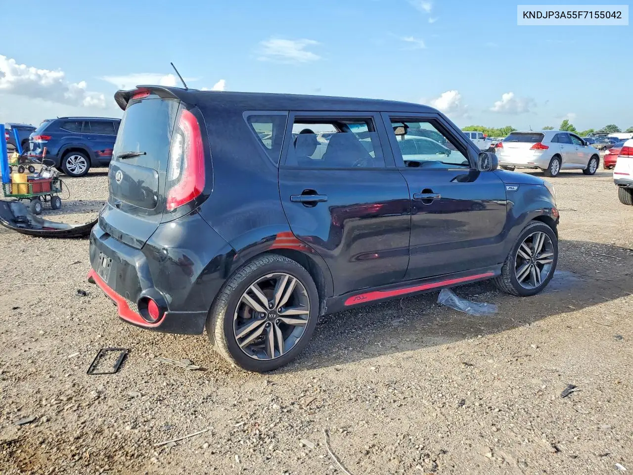 2015 Kia Soul + VIN: KNDJP3A55F7155042 Lot: 59594696