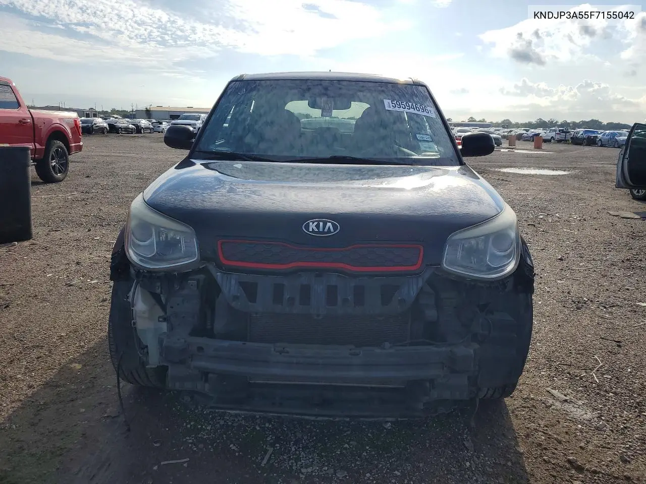 2015 Kia Soul + VIN: KNDJP3A55F7155042 Lot: 59594696