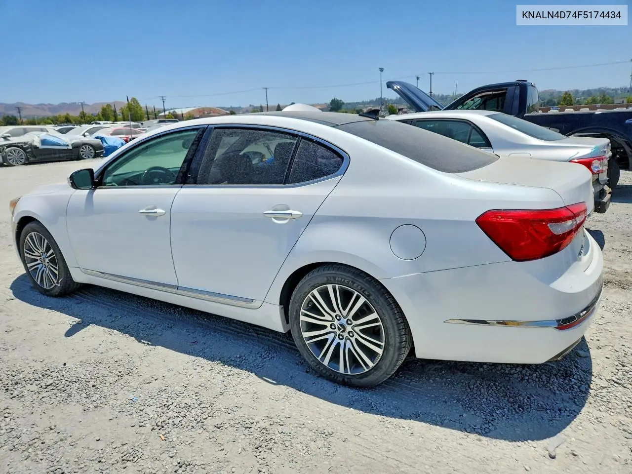 2015 Kia Cadenza Premium VIN: KNALN4D74F5174434 Lot: 59826446