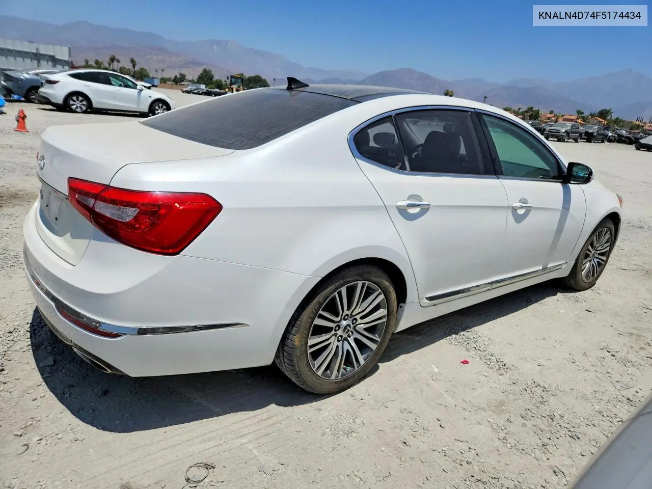 2015 Kia Cadenza Premium VIN: KNALN4D74F5174434 Lot: 59826446