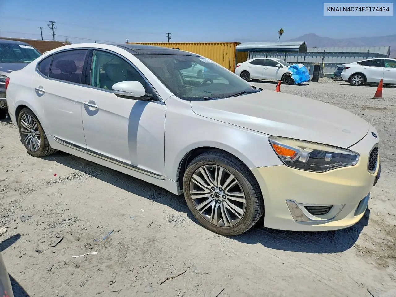 2015 Kia Cadenza Premium VIN: KNALN4D74F5174434 Lot: 59826446