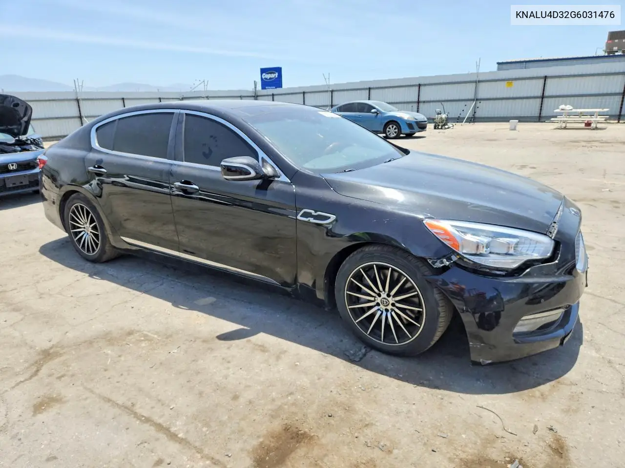 2016 Kia K900 Luxury V6 VIN: KNALU4D32G6031476 Lot: 56539346