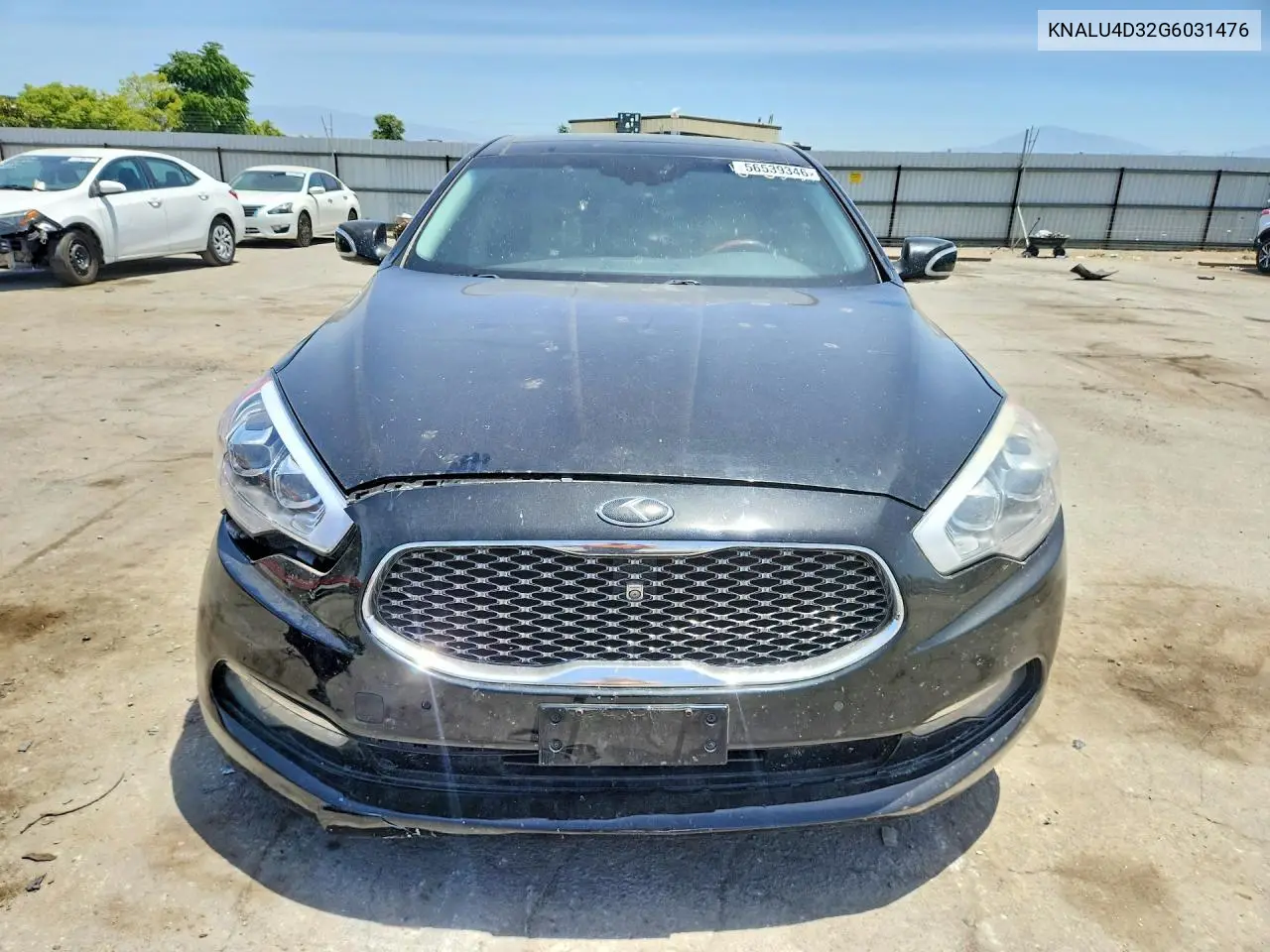 2016 Kia K900 Luxury V6 VIN: KNALU4D32G6031476 Lot: 56539346