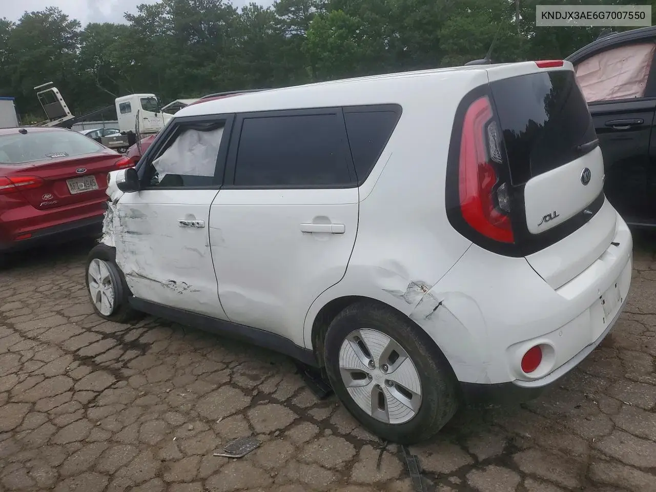 2016 Kia Soul Ev + VIN: KNDJX3AE6G7007550 Lot: 56944966