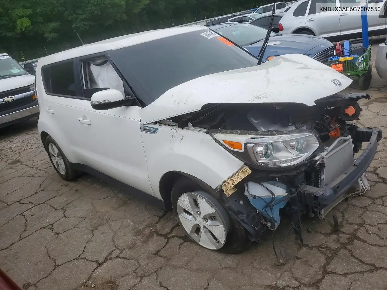 2016 Kia Soul Ev + VIN: KNDJX3AE6G7007550 Lot: 56944966
