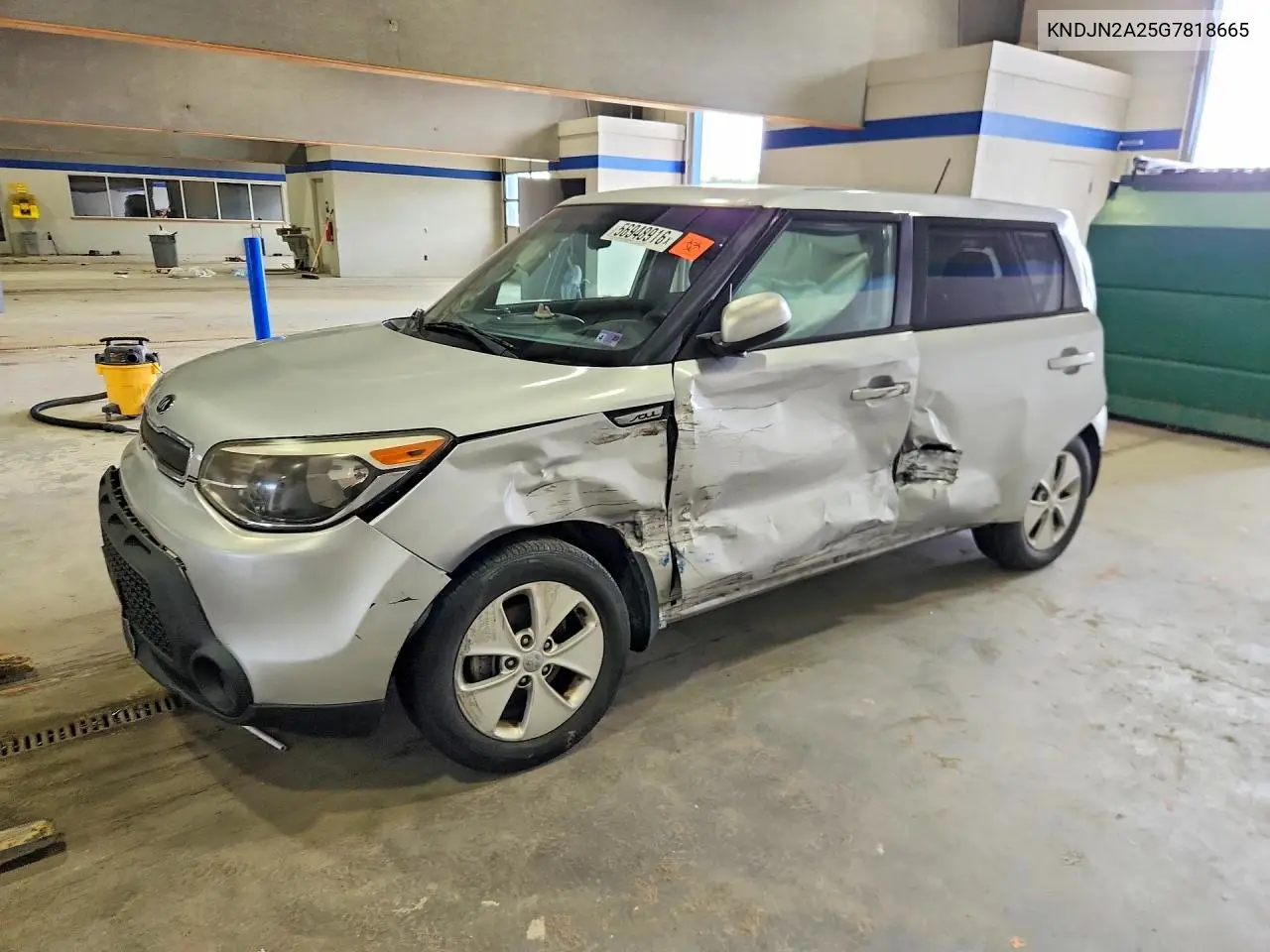 2016 Kia Soul Base VIN: KNDJN2A25G7818665 Lot: 56948916