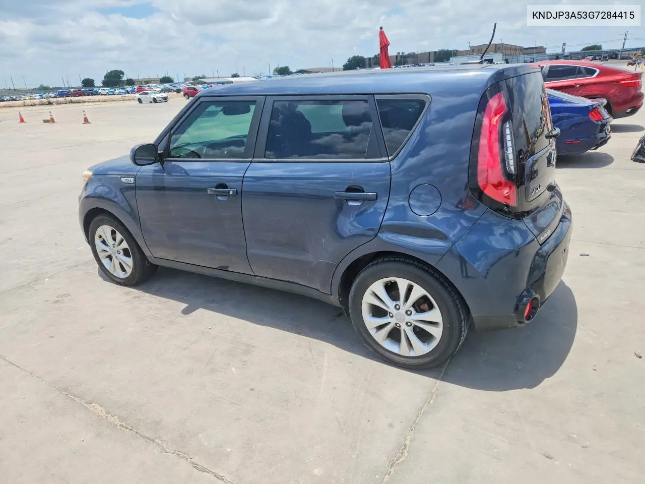 2016 Kia Soul + VIN: KNDJP3A53G7284415 Lot: 57086646