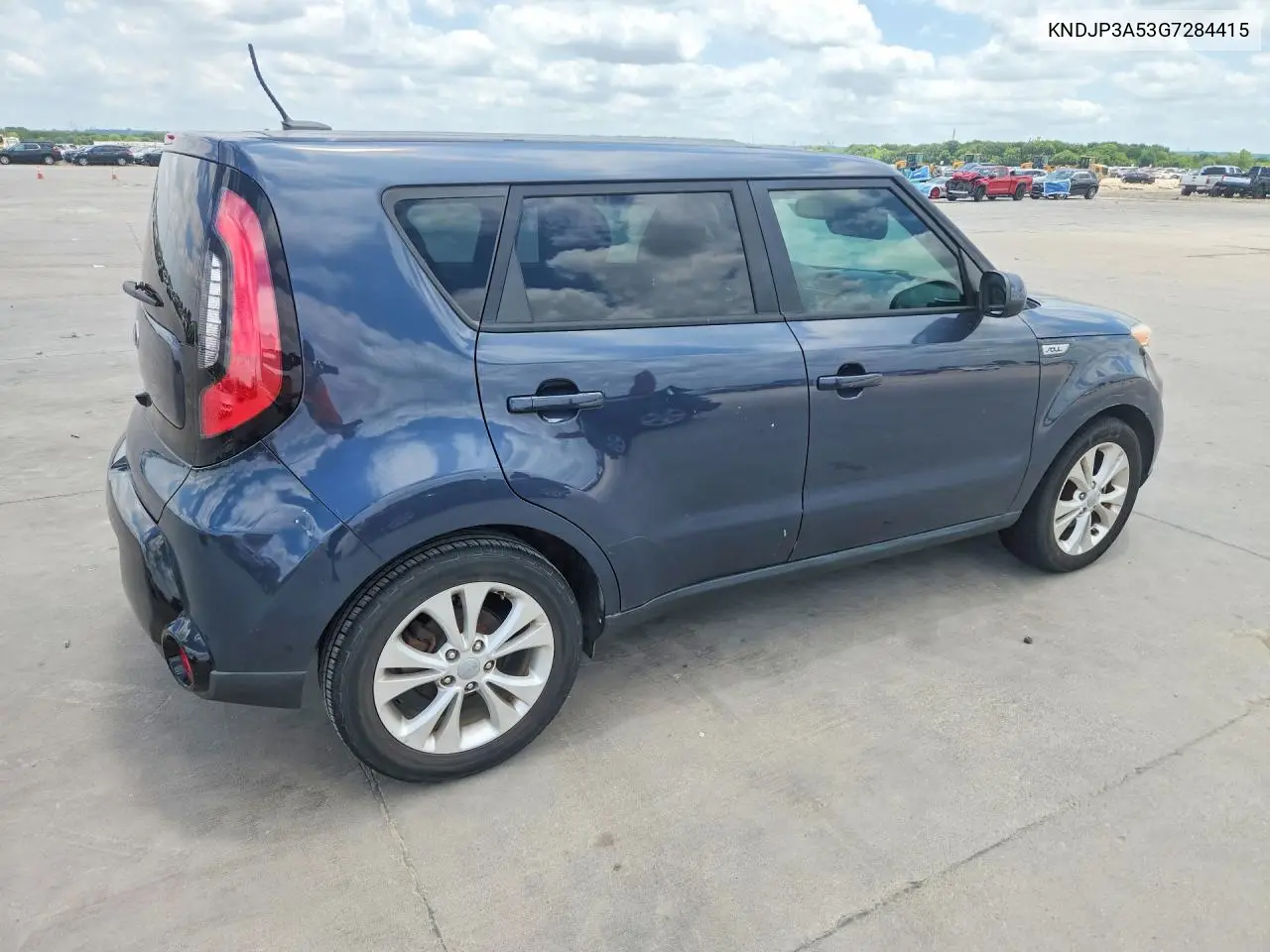 2016 Kia Soul + VIN: KNDJP3A53G7284415 Lot: 57086646