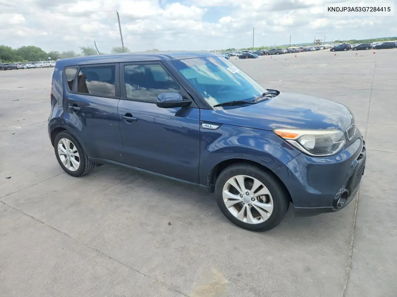 2016 Kia Soul + VIN: KNDJP3A53G7284415 Lot: 57086646