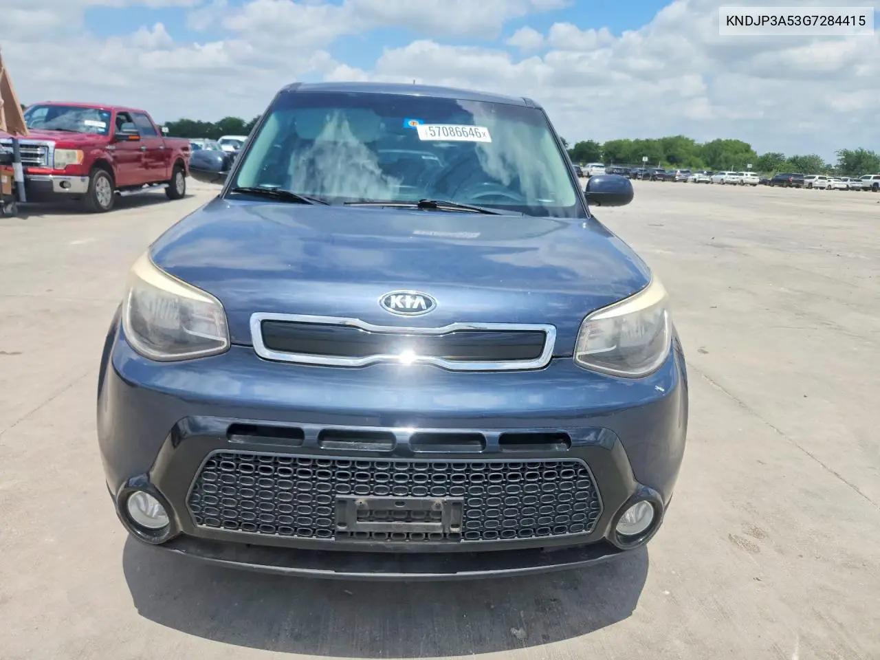 2016 Kia Soul + VIN: KNDJP3A53G7284415 Lot: 57086646