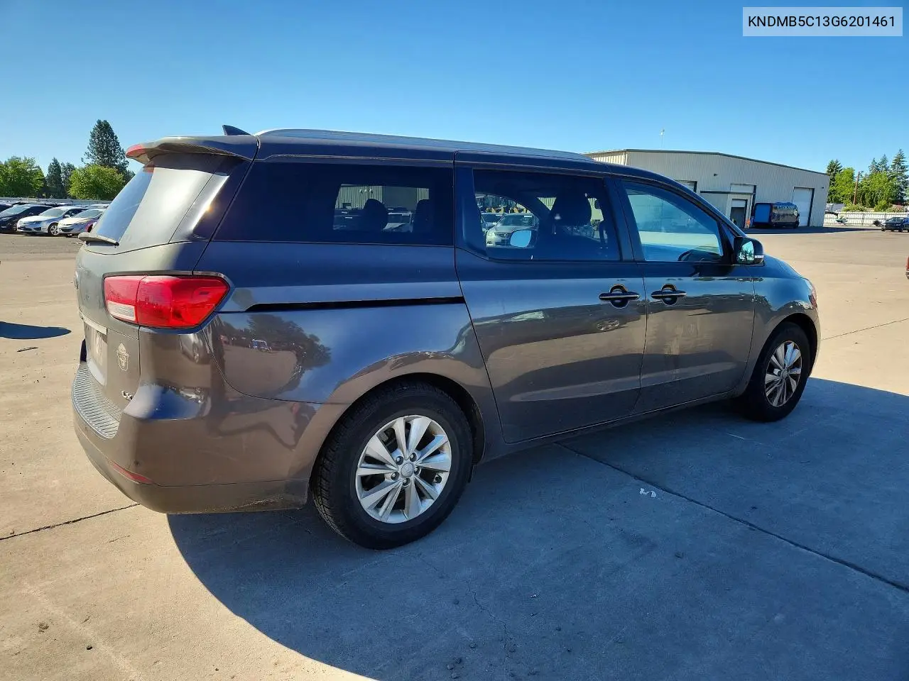 2016 Kia Sedona Lx VIN: KNDMB5C13G6201461 Lot: 57198886