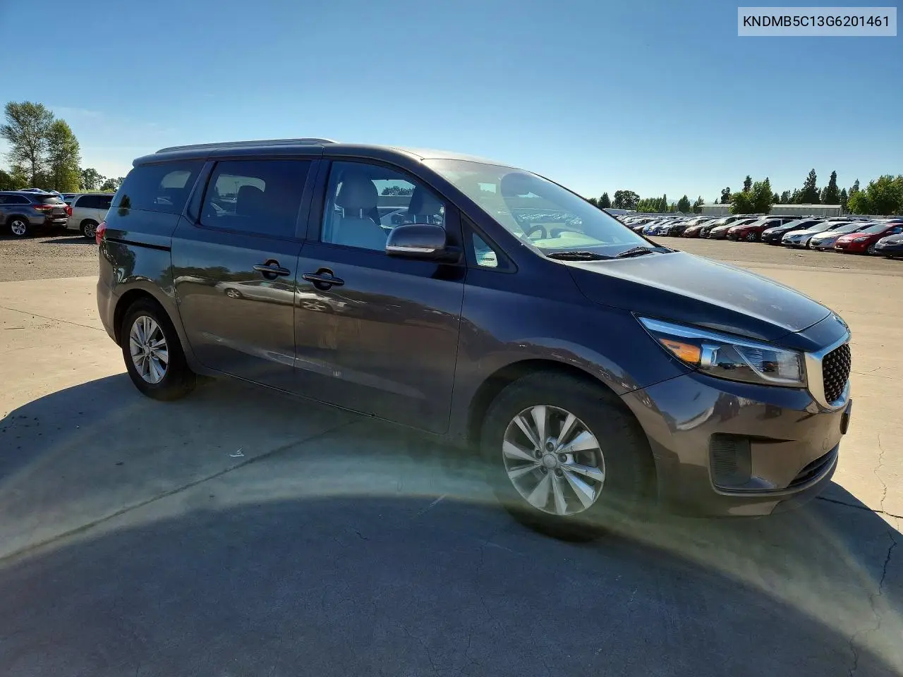 2016 Kia Sedona Lx VIN: KNDMB5C13G6201461 Lot: 57198886