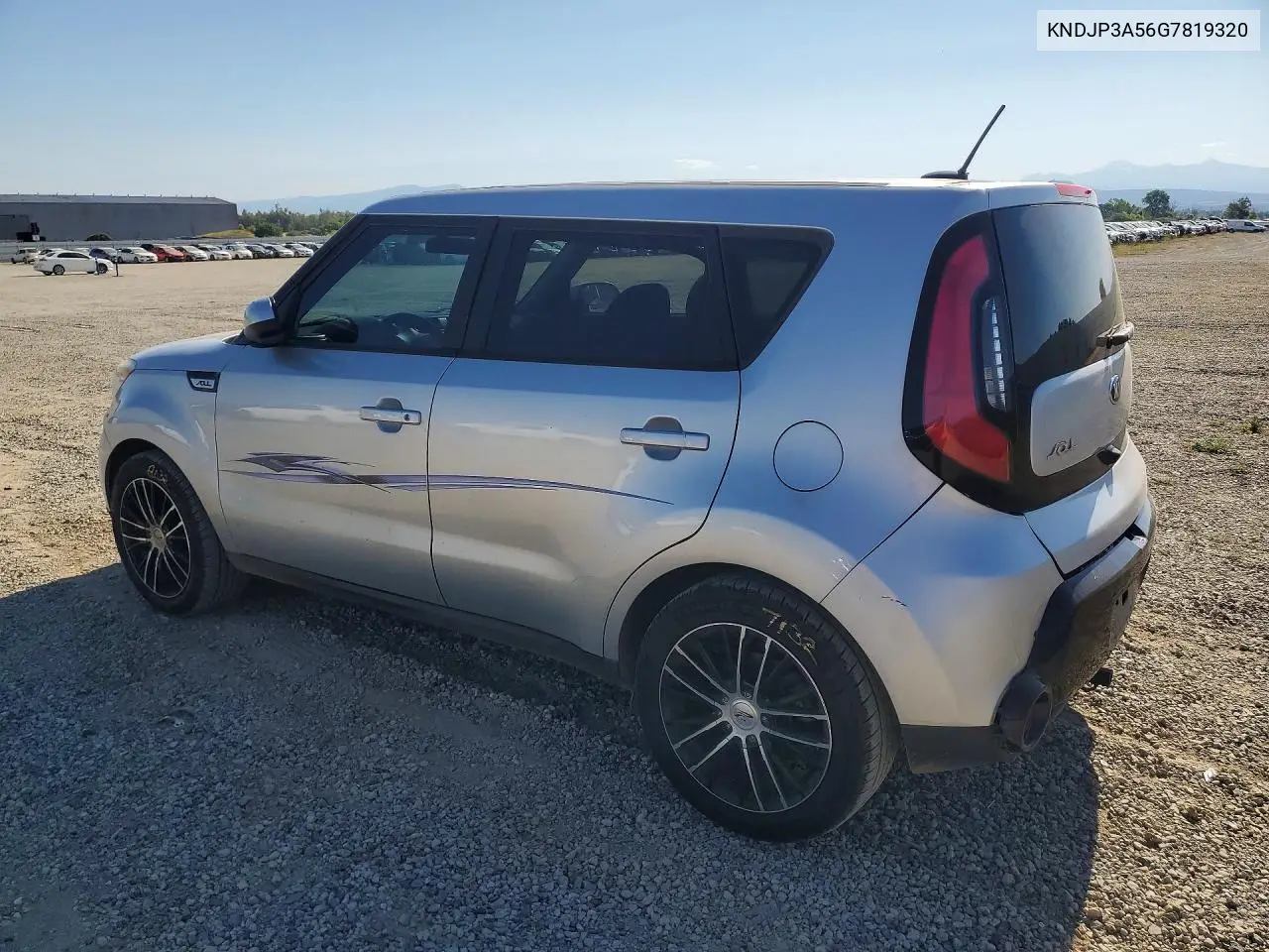 2016 Kia Soul + VIN: KNDJP3A56G7819320 Lot: 58039486