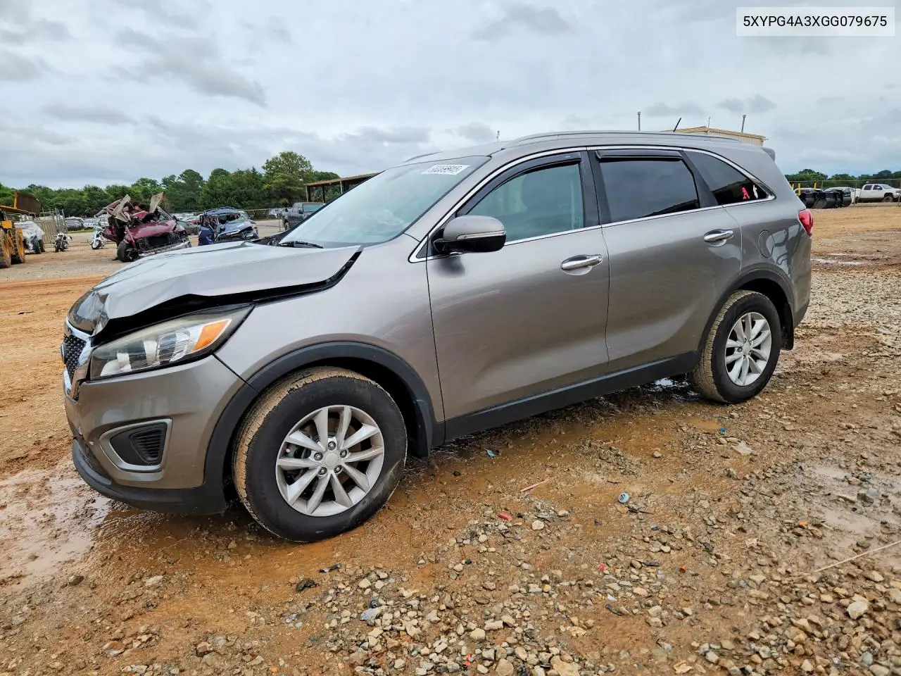 2016 Kia Sorento Lx VIN: 5XYPG4A3XGG079675 Lot: 58069946