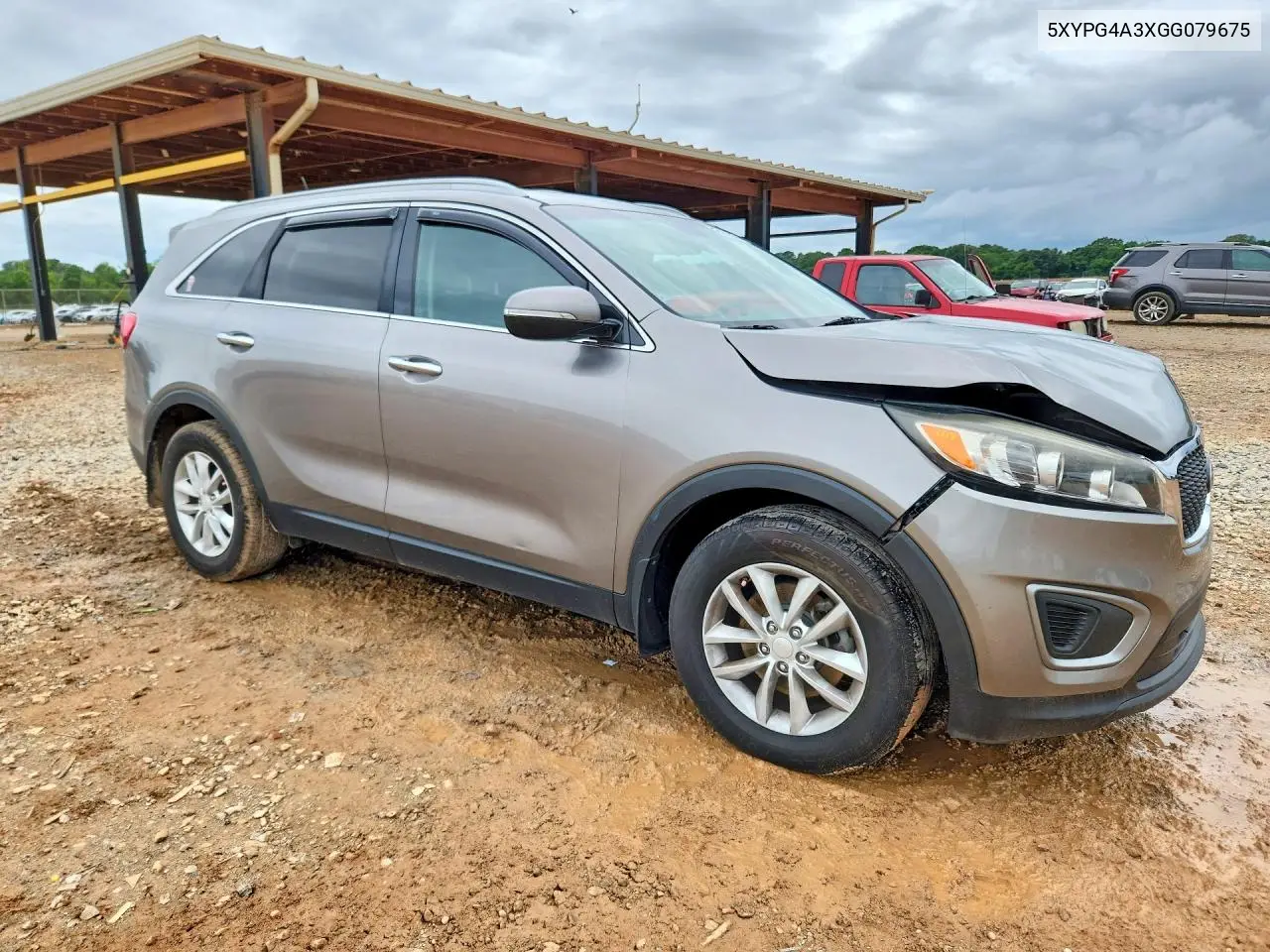 2016 Kia Sorento Lx VIN: 5XYPG4A3XGG079675 Lot: 58069946