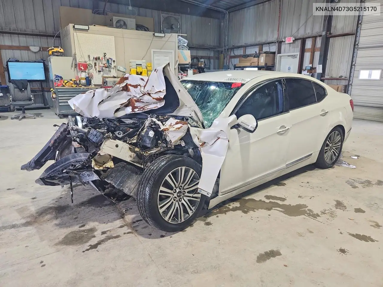 2016 Kia Cadenza Luxury VIN: KNALN4D73G5215170 Lot: 58098776