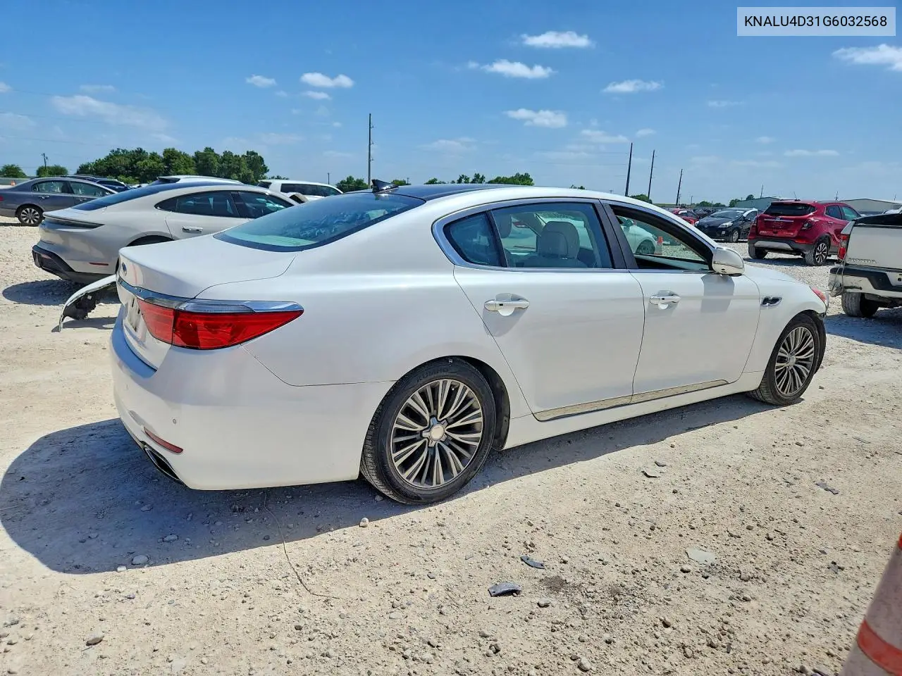 2016 Kia K900 Luxury V6 VIN: KNALU4D31G6032568 Lot: 58487026
