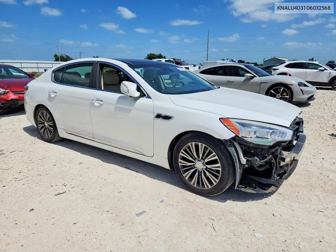 2016 Kia K900 Luxury V6 VIN: KNALU4D31G6032568 Lot: 58487026