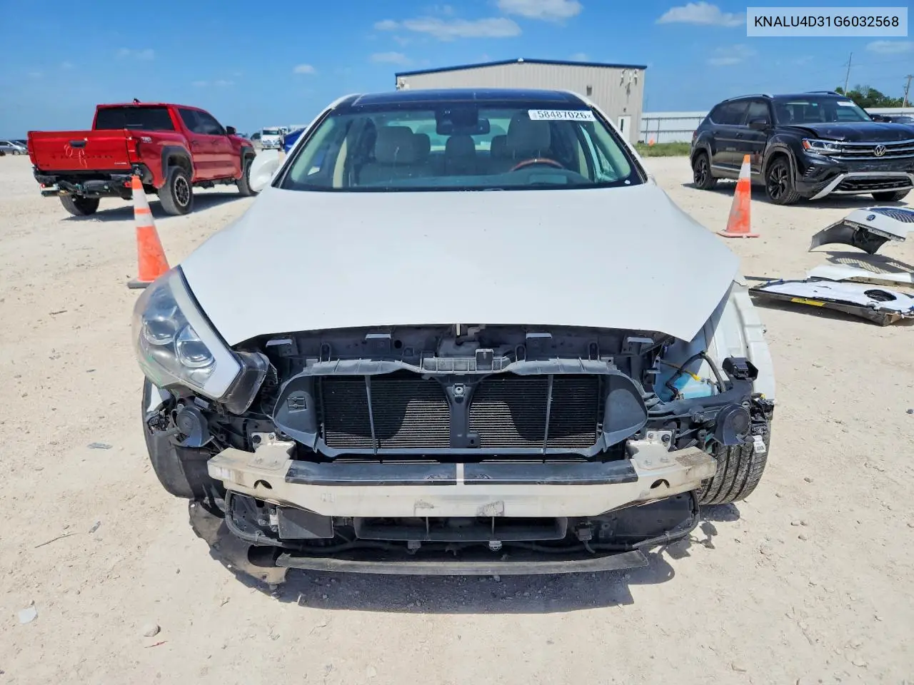 2016 Kia K900 Luxury V6 VIN: KNALU4D31G6032568 Lot: 58487026