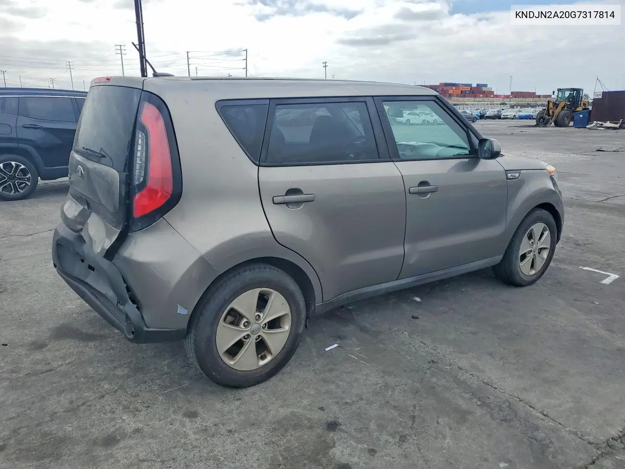 2016 Kia Soul Base VIN: KNDJN2A20G7317814 Lot: 58623216