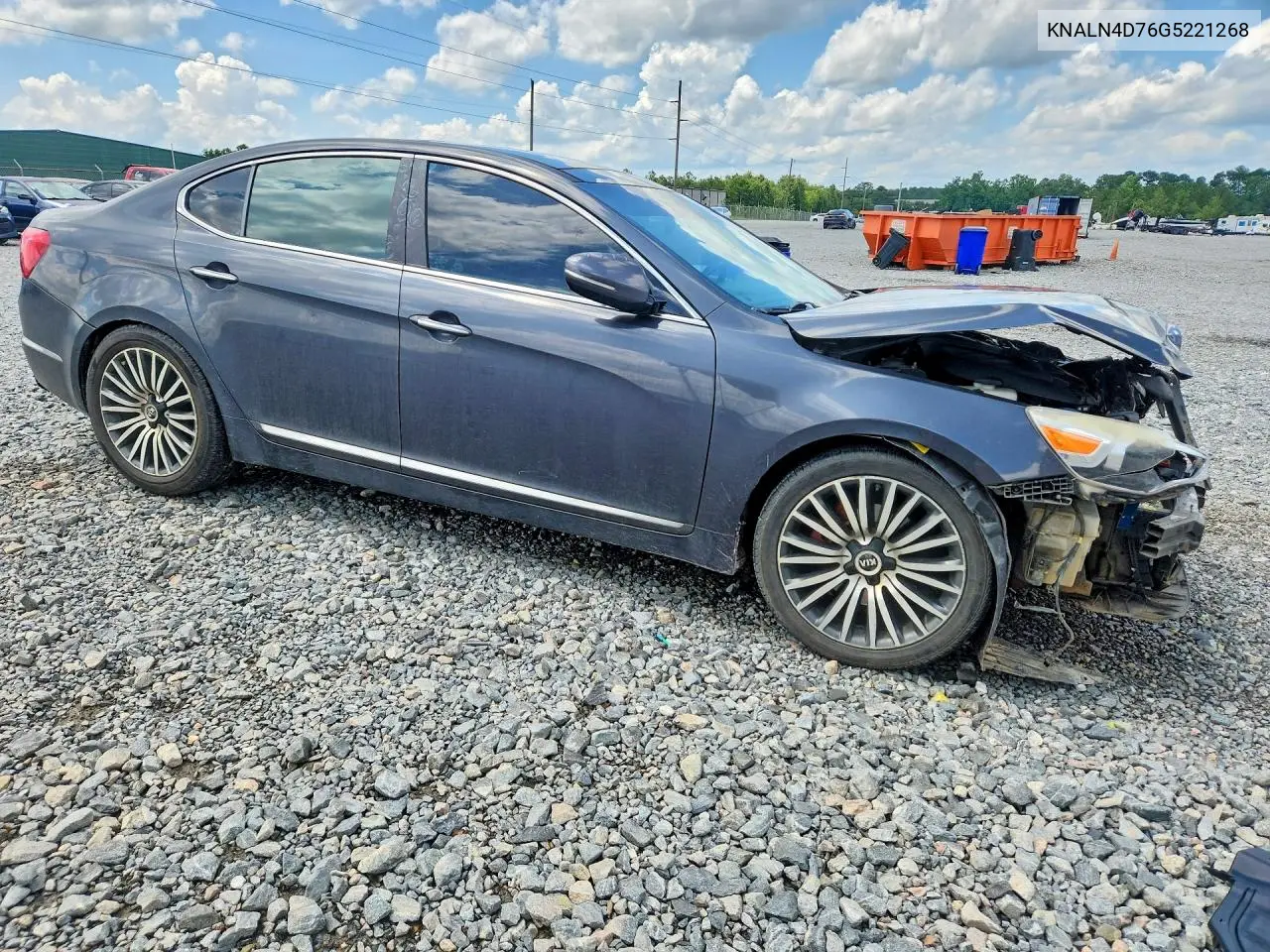 2016 Kia Cadenza Luxury VIN: KNALN4D76G5221268 Lot: 58704476