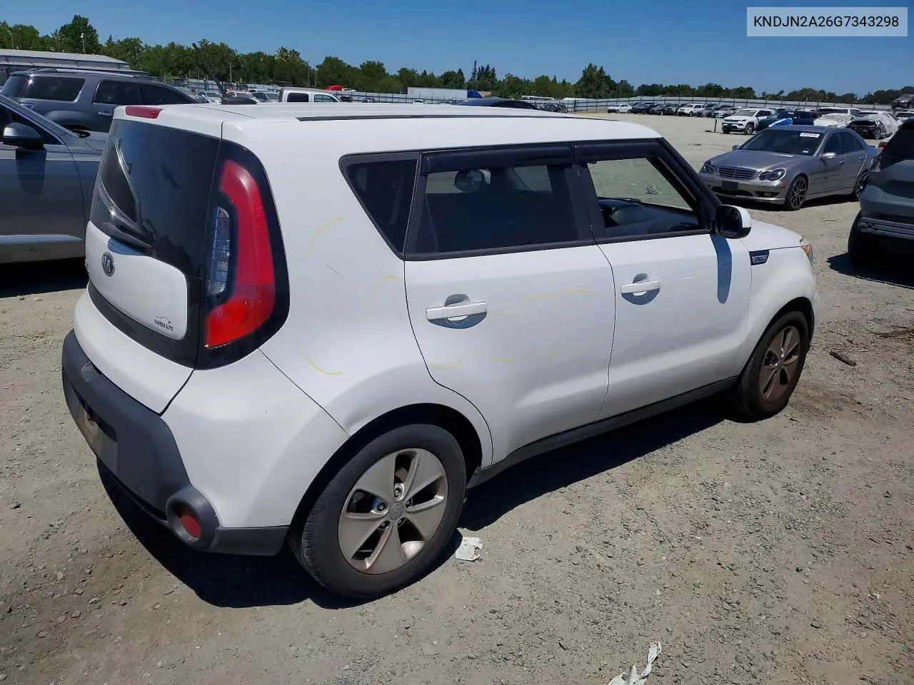 2016 Kia Soul Base VIN: KNDJN2A26G7343298 Lot: 58802696