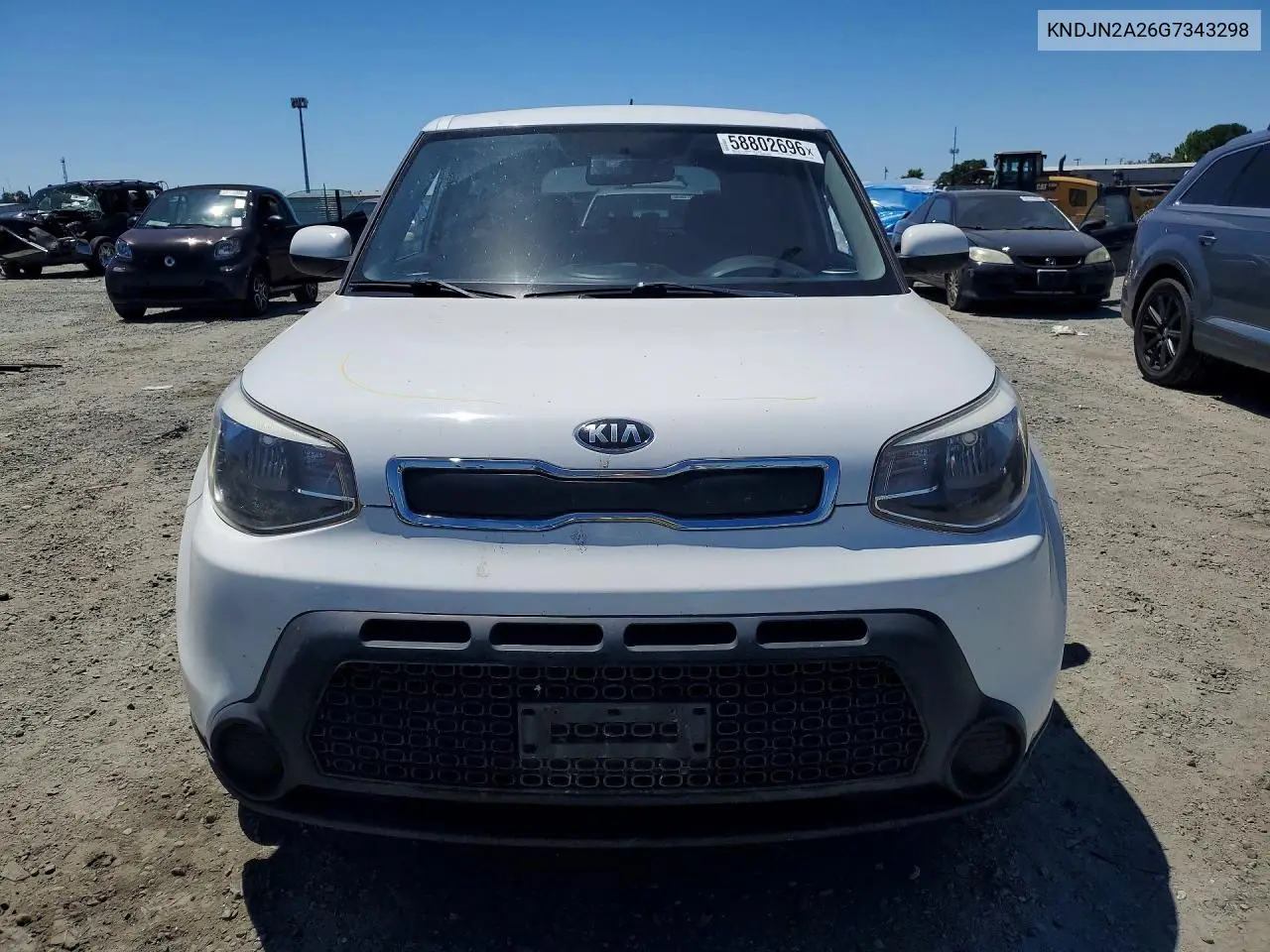 2016 Kia Soul Base VIN: KNDJN2A26G7343298 Lot: 58802696