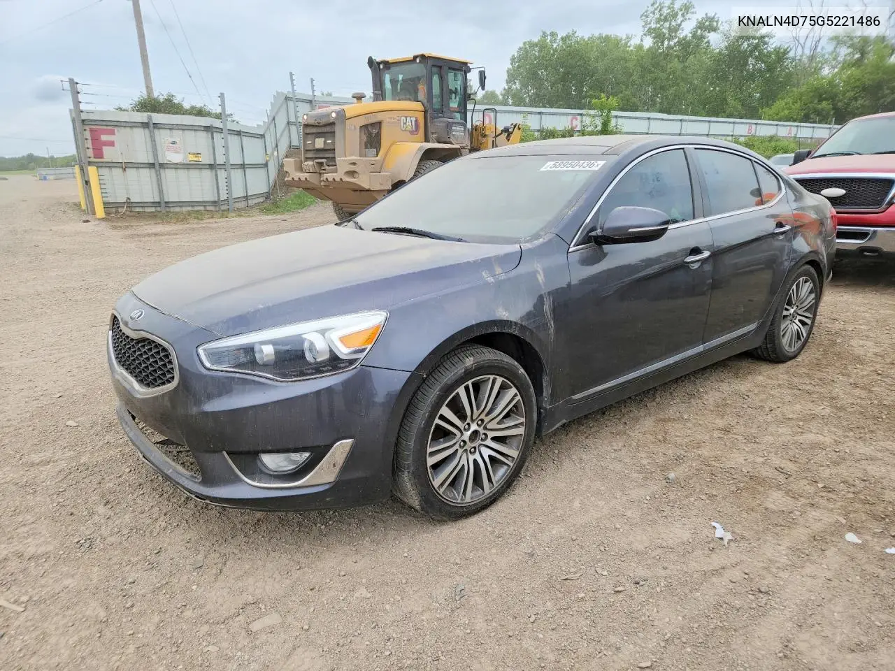 2016 Kia Cadenza Luxury VIN: KNALN4D75G5221486 Lot: 58950436