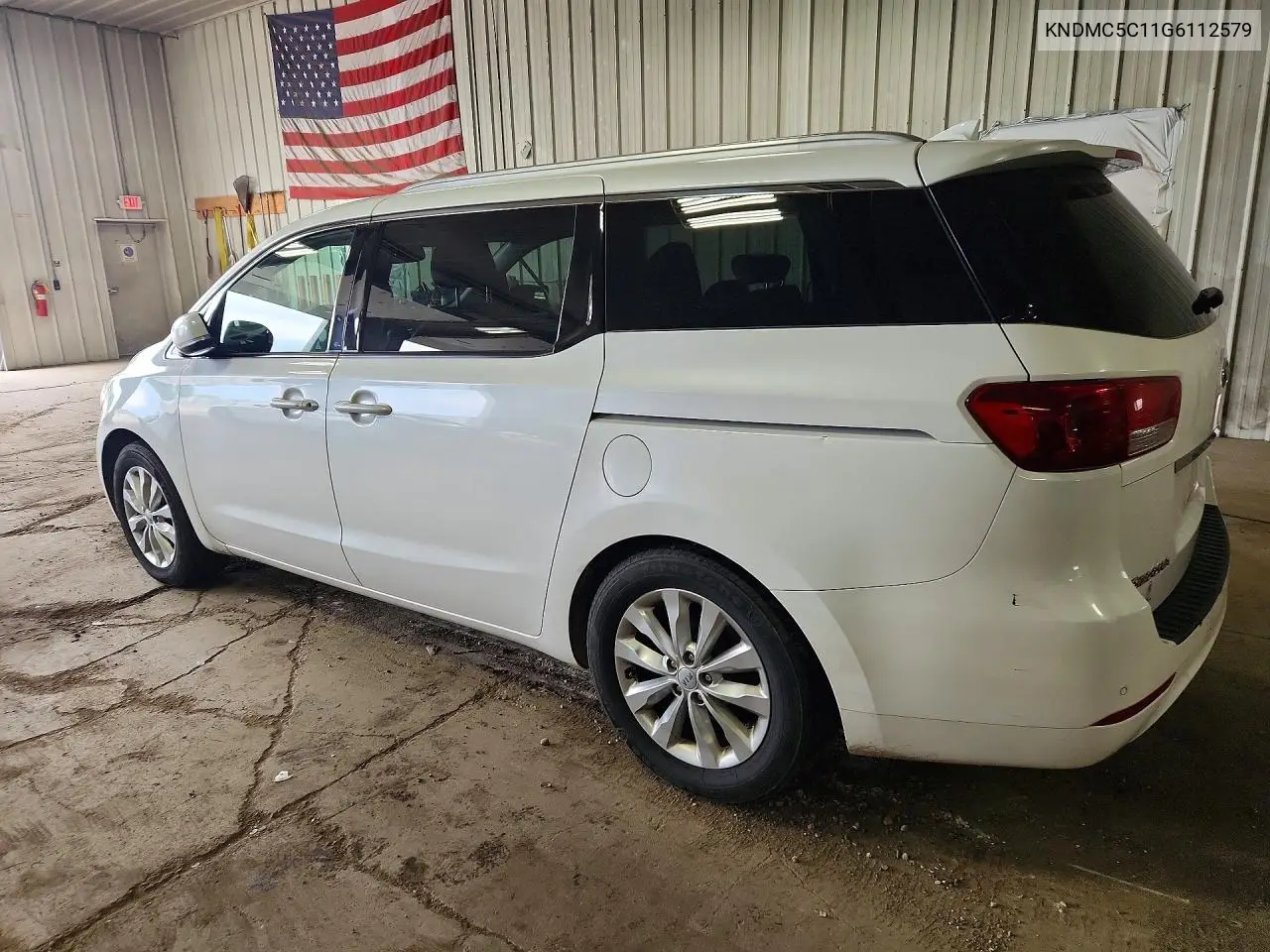 2016 Kia Sedona Ex VIN: KNDMC5C11G6112579 Lot: 59194956