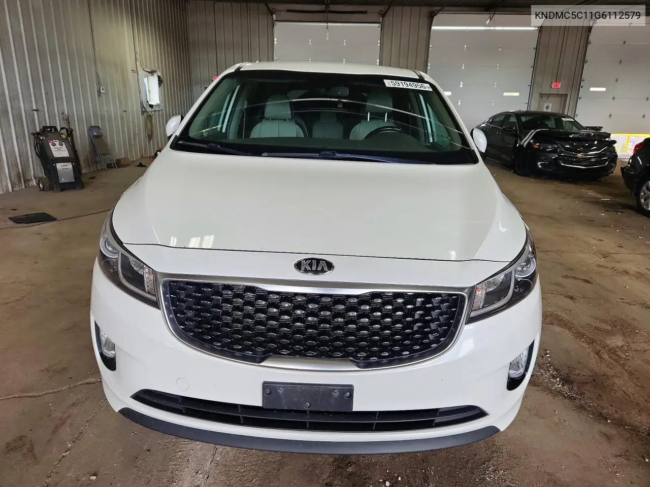 2016 Kia Sedona Ex VIN: KNDMC5C11G6112579 Lot: 59194956