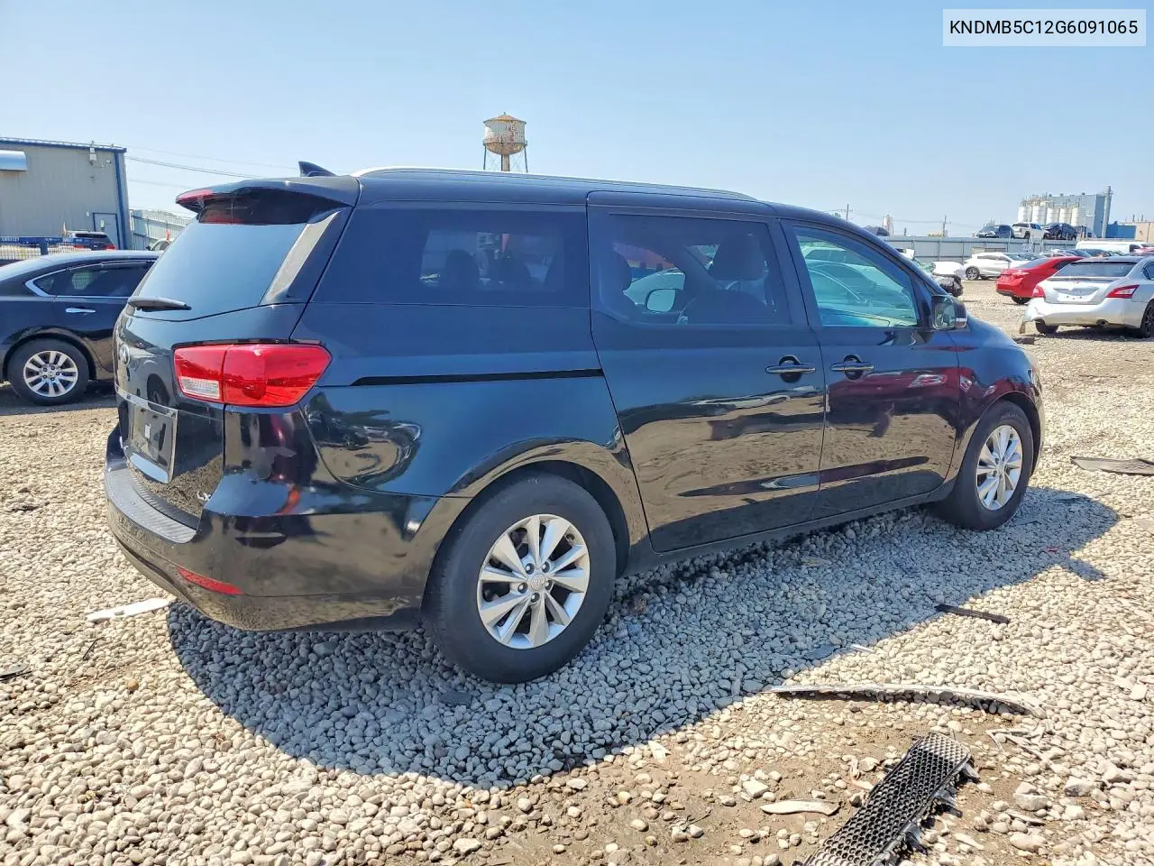2016 Kia Sedona Lx VIN: KNDMB5C12G6091065 Lot: 59588326