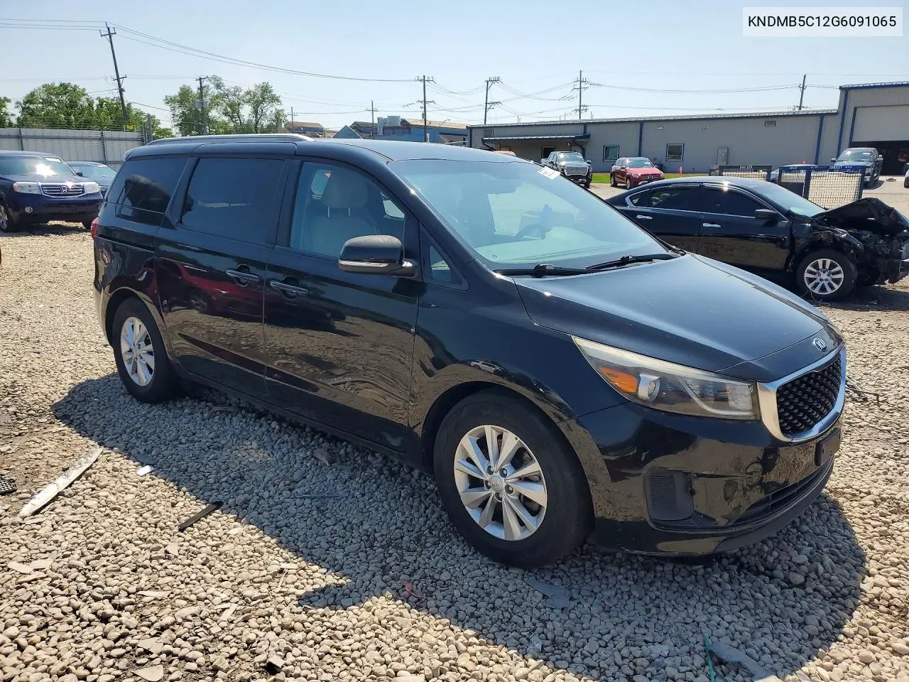 2016 Kia Sedona Lx VIN: KNDMB5C12G6091065 Lot: 59588326
