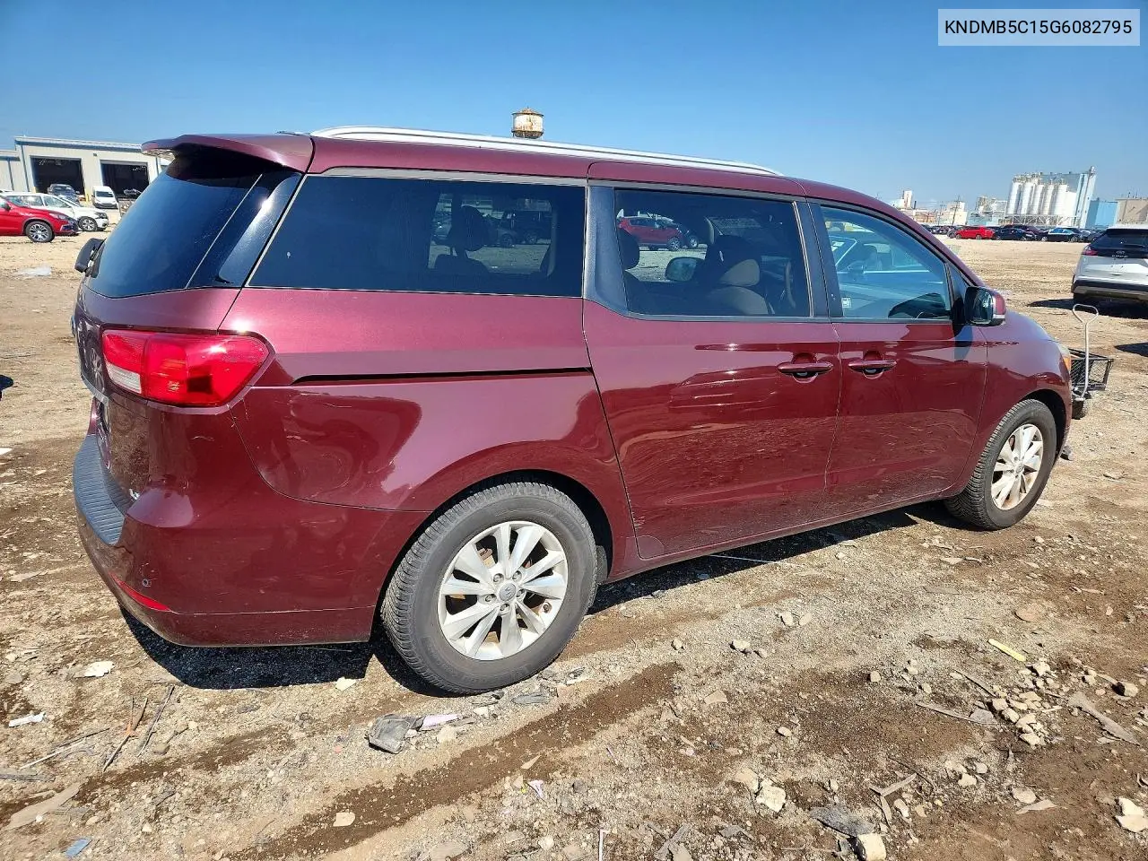 2016 Kia Sedona Lx VIN: KNDMB5C15G6082795 Lot: 59874406